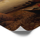 ステージフォート1862絵画のバイフィッツ・ヘンリー・レーン –  ポスター (角)