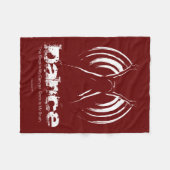 ステージマイキャンバス（ダンス）フリースブランケット フリースブランケット (正面(横))