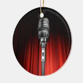 ステージマイク セラミックオーナメント (左)