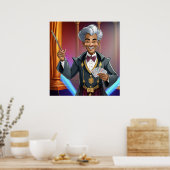 ステージマジシャン ポスター (キッチン)