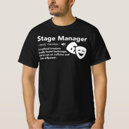ステージマネージャの定義 Tシャツ