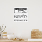 ステージマネージャの祈りの言葉 ポスター (キッチン)