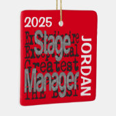 ステージマネージャーのエクストラカスタムネール セラミックオーナメント (右)