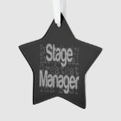 ステージマネージャーExtraordinaire オーナメント (正面)