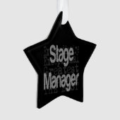 ステージマネージャーExtraordinaire オーナメント (正面)