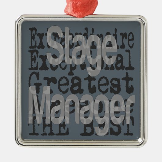 ステージマネージャーExtraordinaire メタルオーナメント (正面)