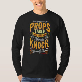 ステージマネージャ遊NoとPropsステージMa Tシャツ