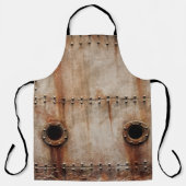 ステージングSHの金属プレート側の錆とテクスチャ エプロン (正面)