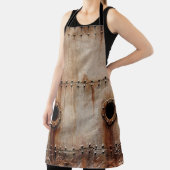 ステージングSHの金属プレート側の錆とテクスチャ エプロン (インサイチュ)