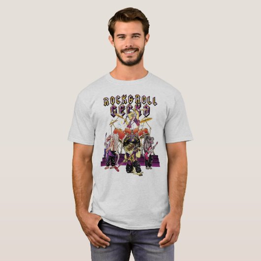 ステージ上のバンド Tシャツ (正面フル)