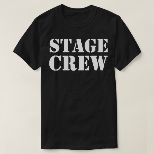 ステージ乗組員1 Tシャツ (デザイン正面)