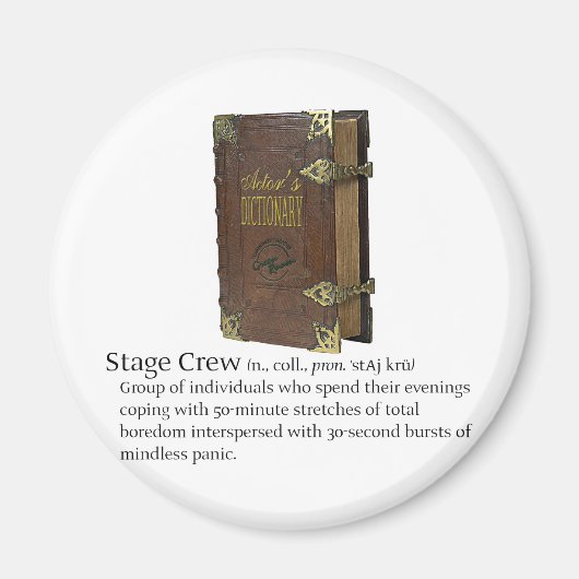 ステージ乗組員 マグネット (正面)