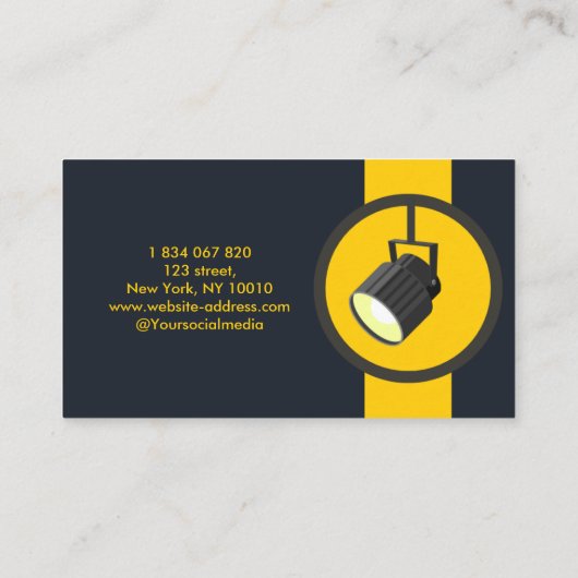 ステージ取締役名刺 名刺 (裏面)