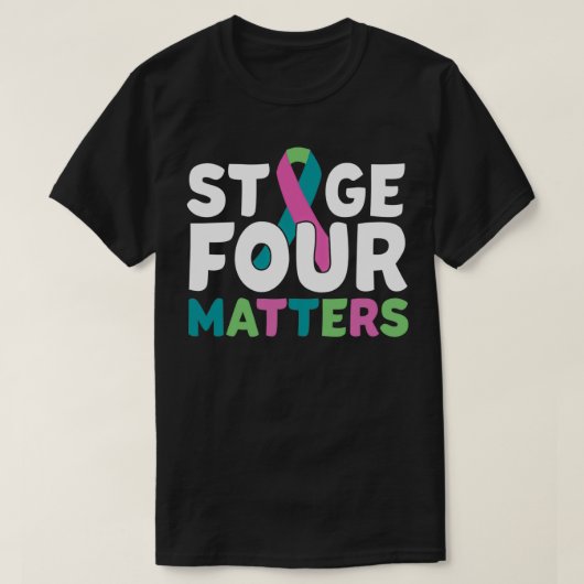 ステージ四件 Tシャツ (デザイン正面)