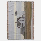 ステージ港の灯台 スローブランケット (正面縦)