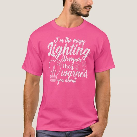ステージ照明デザイナーシアターライト引用文 Tシャツ (正面)