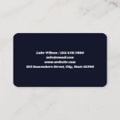 ステージ照明 名刺 (裏面)