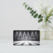 ステージ照明 名刺 (スタンド正面)