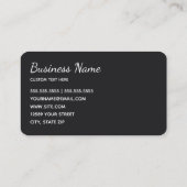 ステージ照明 名刺 (裏面)