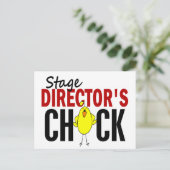 ステージ監督のひよこ ポストカード (スタンド正面)