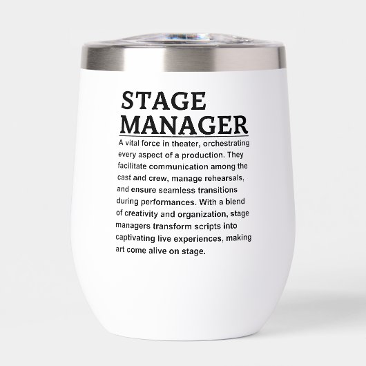 ステージ管理者 (正面)