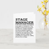 ステージ管理者 カード (黄色い花)