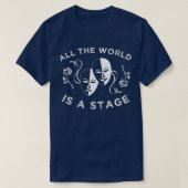 ステージ遊シアターTシャツ、演技ドラママスクテア Tシャツ (デザイン正面)
