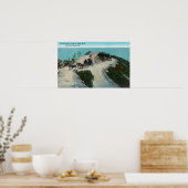 ステージ道路上のループの丸め ポスター (キッチン)