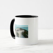 ステージ道路上のループの丸め マグカップ (正面左)