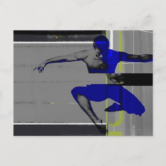 ステージ飛行 ポストカード (正面)