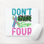 ステージ４の転移性乳がんを無視しないで A マウスパッド (マウス)