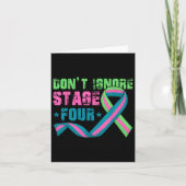 ステージ4転移性乳がんAwを無視しない カード (正面)