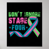 ステージ4転移性乳がんAwを無視しない ポスター (正面)