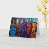 ステージ カード (黄色い花)