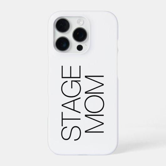 ステージ・ママ iPhoneケース (裏面)