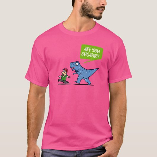 ステートメント+皮肉+恐竜+楽しい+ジョーク+ユーモア Tシャツ (正面)