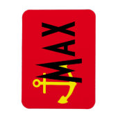 ステートルームのドアの装飾、クルーズドアマーカー マグネット (縦)