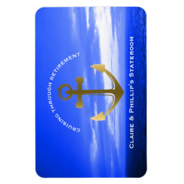 ステートルームドアマーカーいかりカスタム退職 マグネット