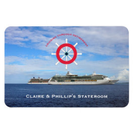 ステートルームドアマーカーカスタムリタイアクルーズ マグネット
