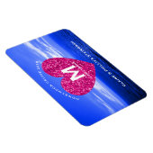 ステートルームドアマーカーハネムーンクルーズピンクハート マグネット (右側)