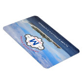 ステートルームドアマーカーハネムーンクルーズファミリーロゴ マグネット (右側)