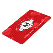 ステートルームドアマーカーハネムーンクルーズ赤いハート マグネット (左側)