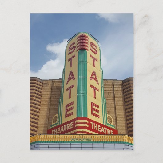 ステート・シアター - ミシガン州アナーバー ポストカード (正面)