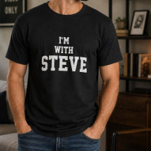 ステーブと一緒 誕生日プレゼントに最適なオリジナルTシャツ