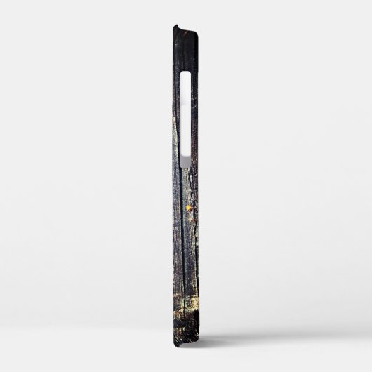 ステープルと爪、 ネイルの風化したパワーポール Case-Mate iPhoneケース (裏面 / 左)