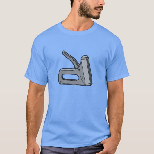 ステープル銃 Tシャツ (正面)