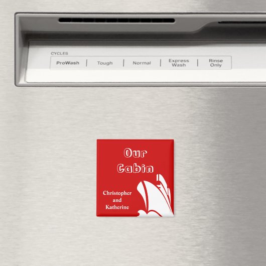 ステーマルームドアマーカー赤 マグネット (インサイチュ (食洗機))