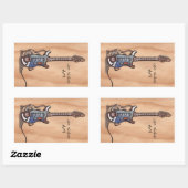 ステームタールステッカー 長方形シール (シート)