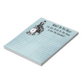 ステームパおもしろいンクショッピングリスト ノートパッド (回転)