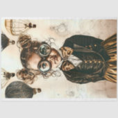 ステームパお洒落ンビクトリアンクガールW7デコページ 薄葉紙 (正面)